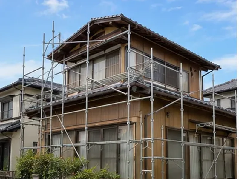 住宅用の足場